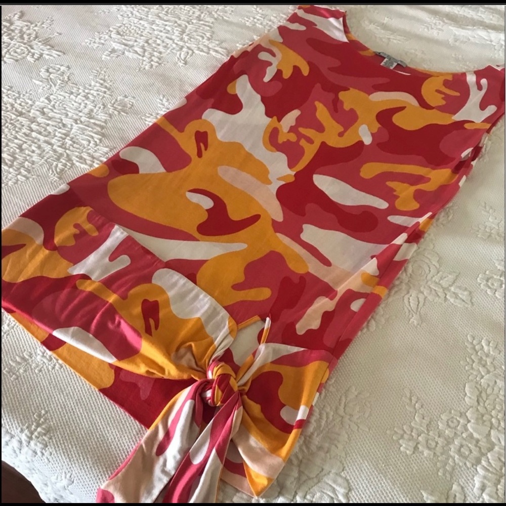 NWOT Dress DIANE von Furstenberg s M 55% Silk